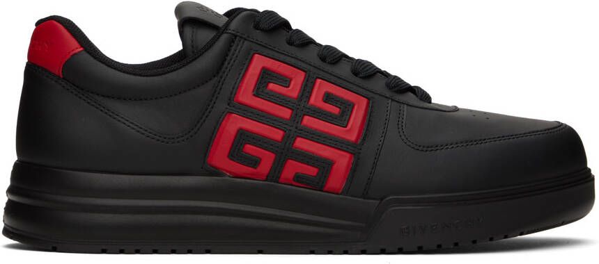 Givenchy Black & Red G4 Sneakers - Picture 2