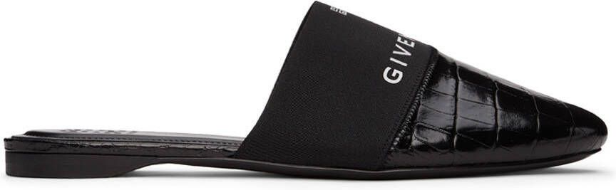 Givenchy Black Bedford Mules