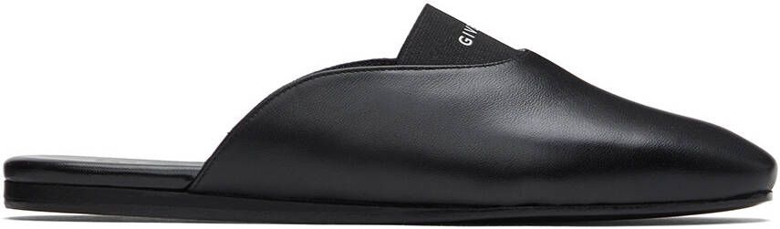 Givenchy Black Bedford Slippers - Picture 5