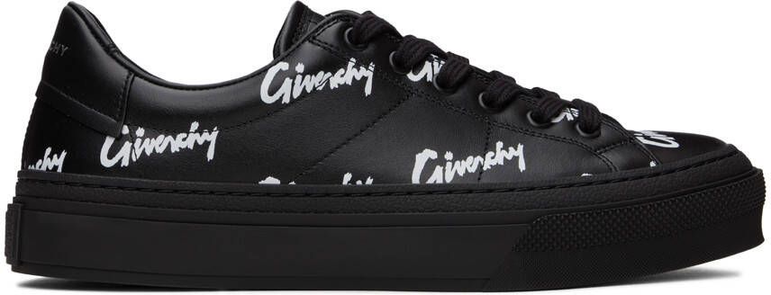 Givenchy Black City Sport Sneakers - Picture 5