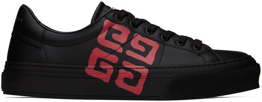 Givenchy Black City Sport Sneakers - Picture 5