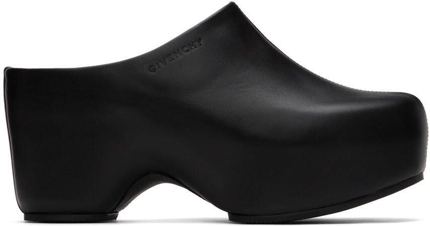 Givenchy Black G Clogs