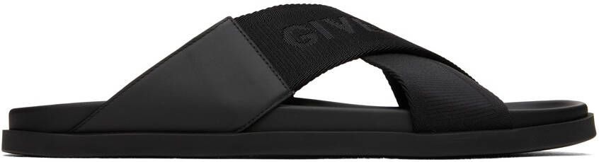 Givenchy Black G Plage Sandals - Picture 5