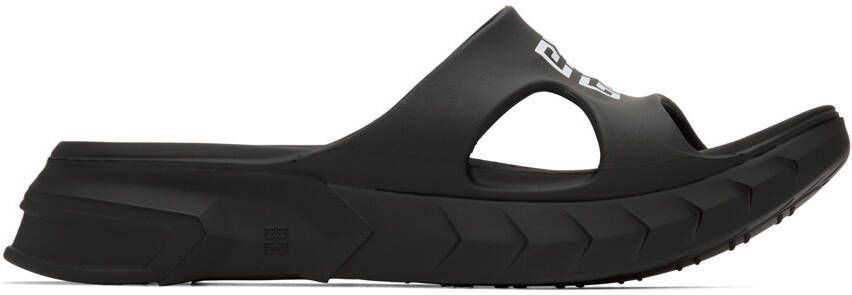 Givenchy Black Marshmallow Sandals - Picture 5