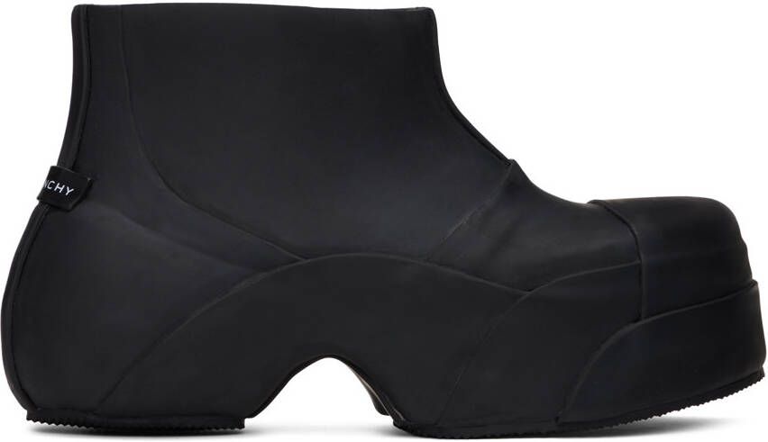 Givenchy Black Show Ankle Chelsea Boots - Picture 5