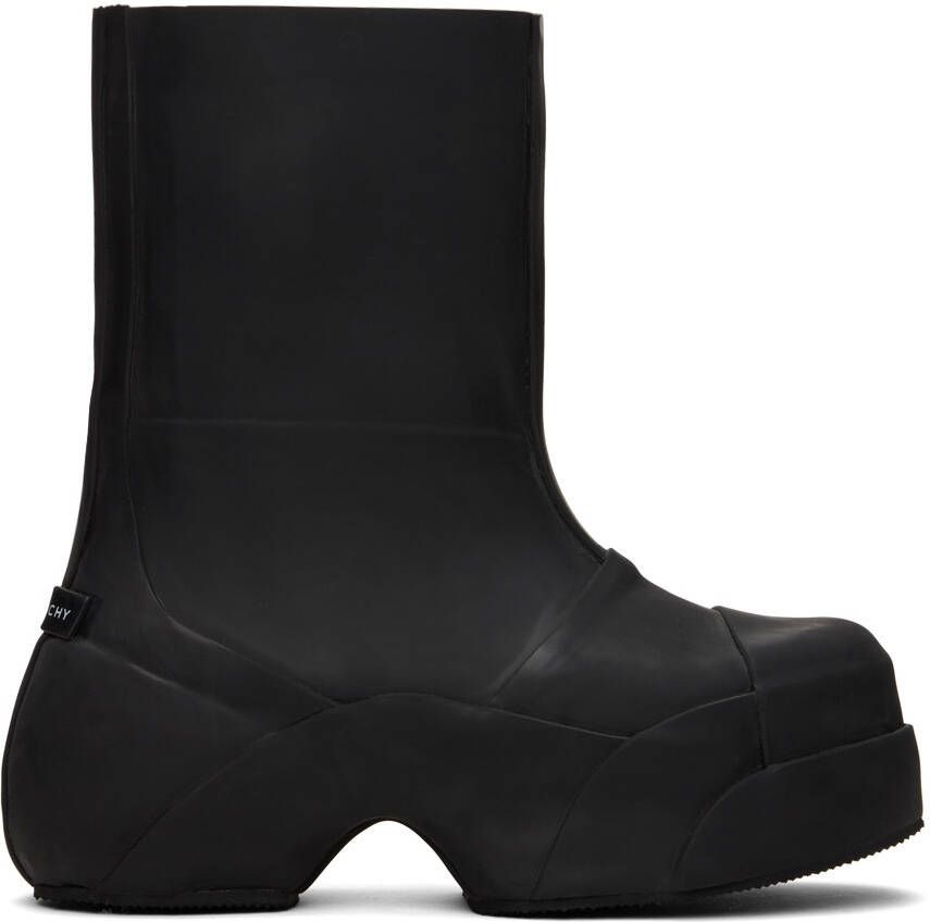 Givenchy Black Show Boots - Picture 5