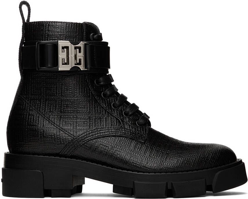 Givenchy Black Terra Boots - Picture 5