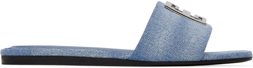 Givenchy Blue 4G Mules