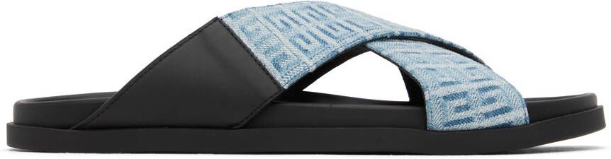 Givenchy Blue G Plage Sandals - Picture 5