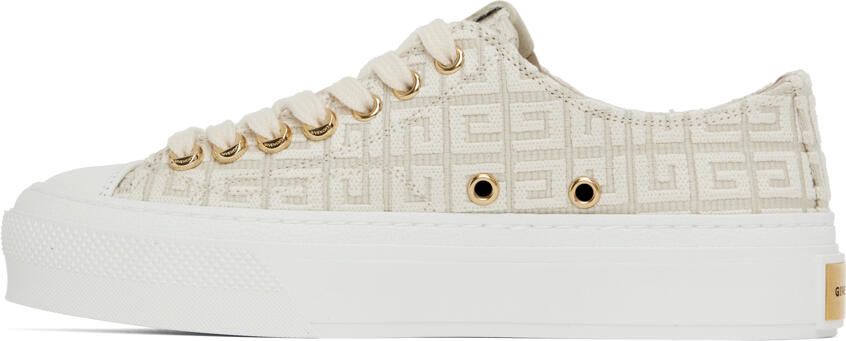Givenchy Beige City Sneakers - Picture 3