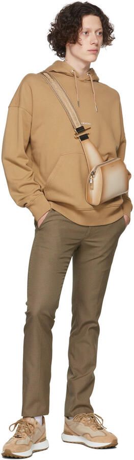 Givenchy Beige GIV Runner Low-Top Sneakers - Picture 4