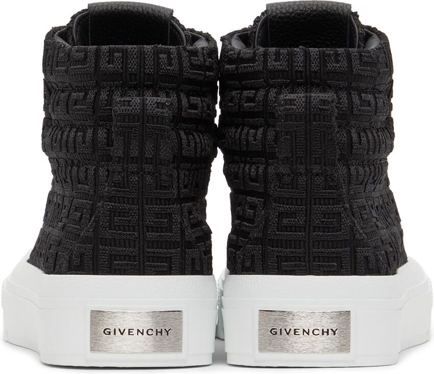 Givenchy Black 4G City High Sneakers