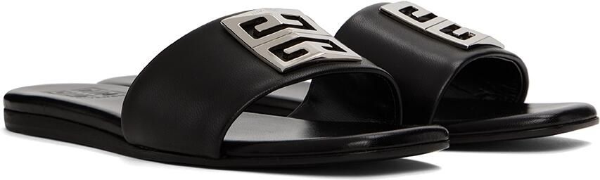 Givenchy Black 4G Flat Mules - Picture 3