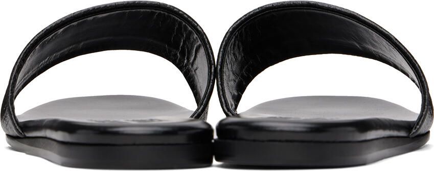 Givenchy Black 4G Flat Sandals