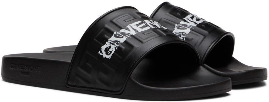 Givenchy Black 4G Slides - Picture 3