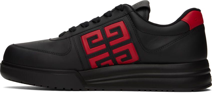 Givenchy Black & Red G4 Sneakers - Picture 3