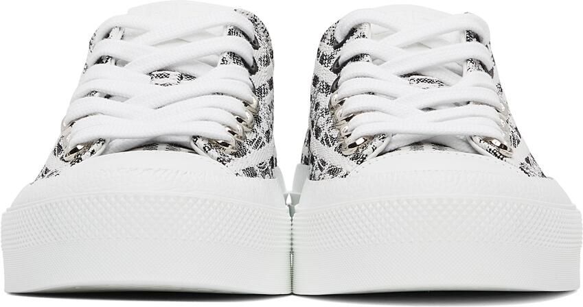 Givenchy Black & White 4G City Sneakers - Picture 3