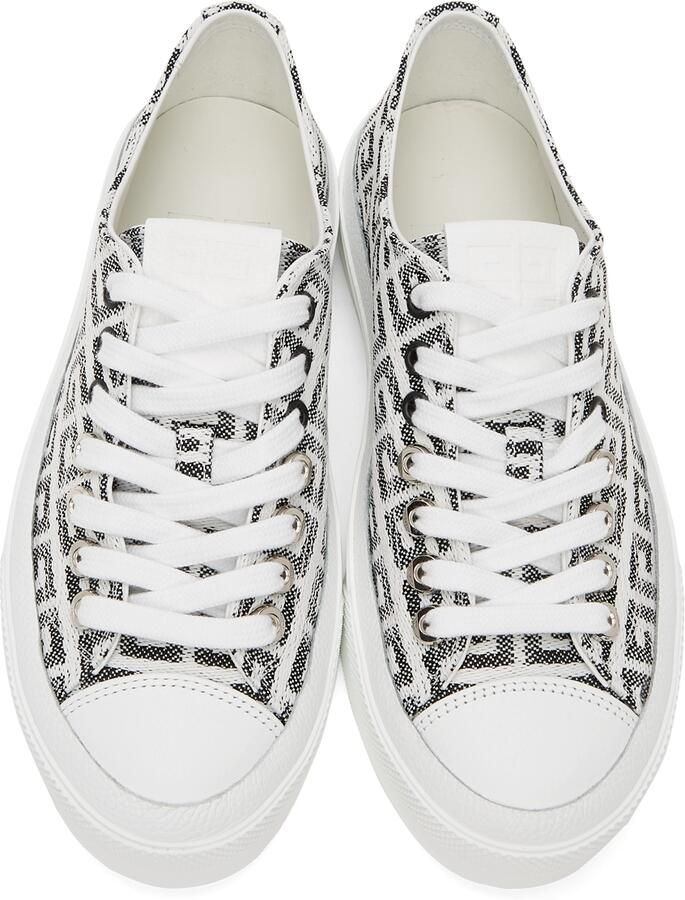 Givenchy Black & White 4G City Sneakers