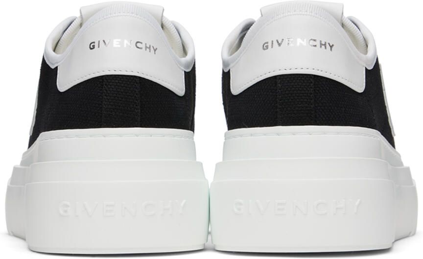 Givenchy Black & White City Platform Sneakers