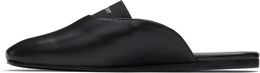 Givenchy Black Bedford Slippers - Picture 4