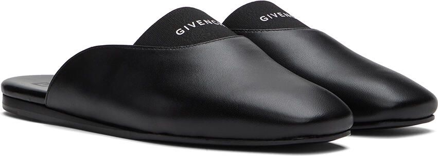 Givenchy Black Bedford Slippers - Picture 2