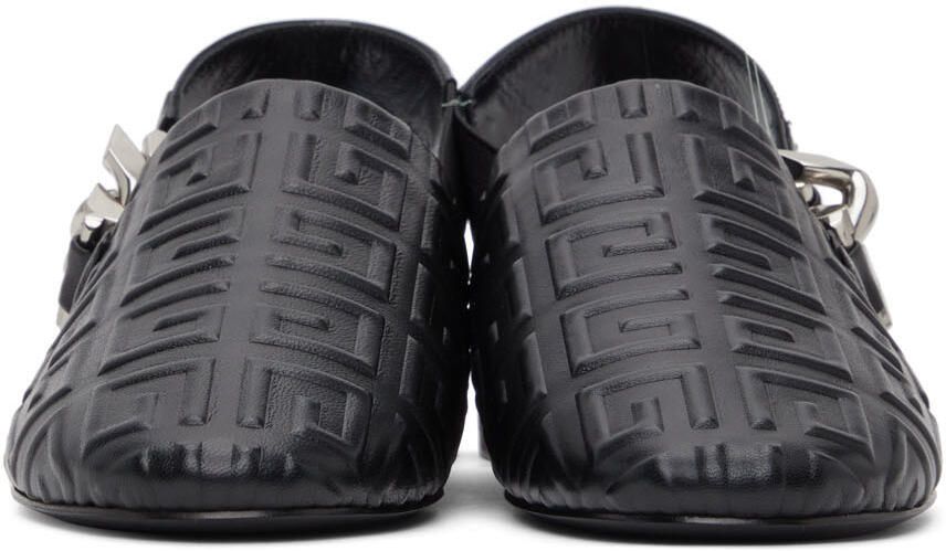 Givenchy Black G Chain Slingback Mules - Picture 5