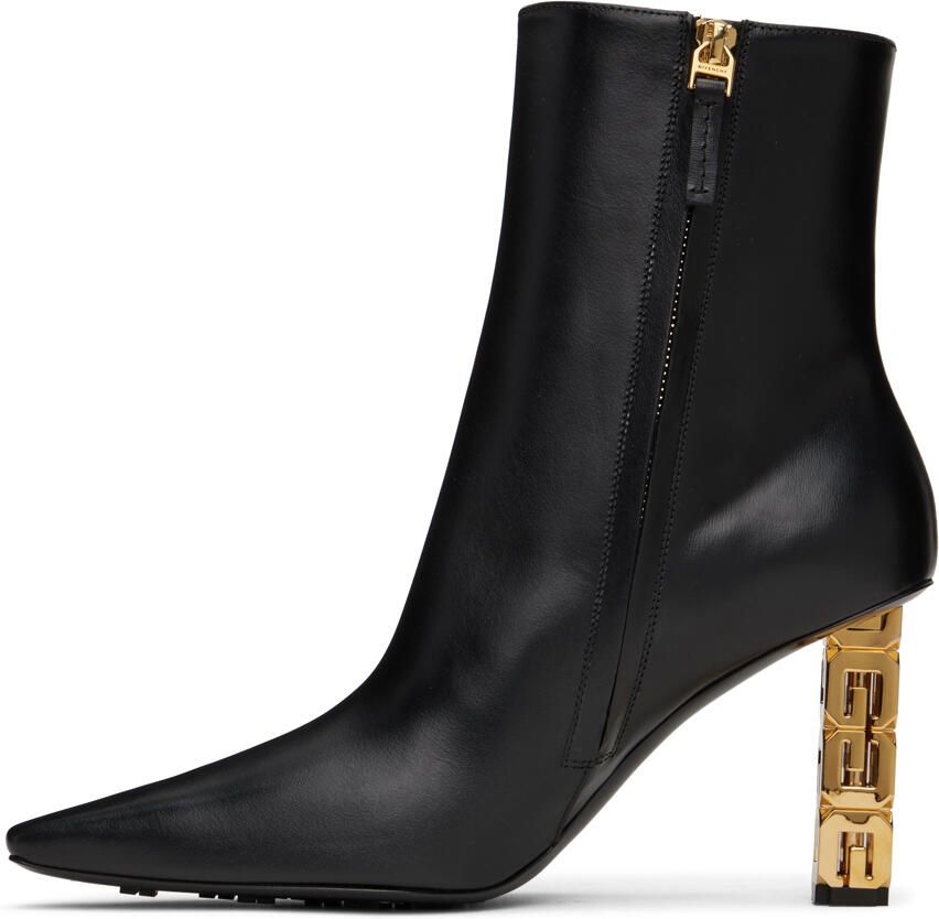 Givenchy Black G Cube Ankle Boots - Picture 3