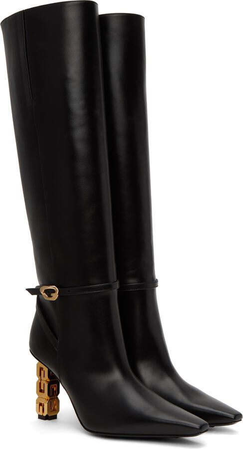 Givenchy Black G Cube Boots - Picture 2