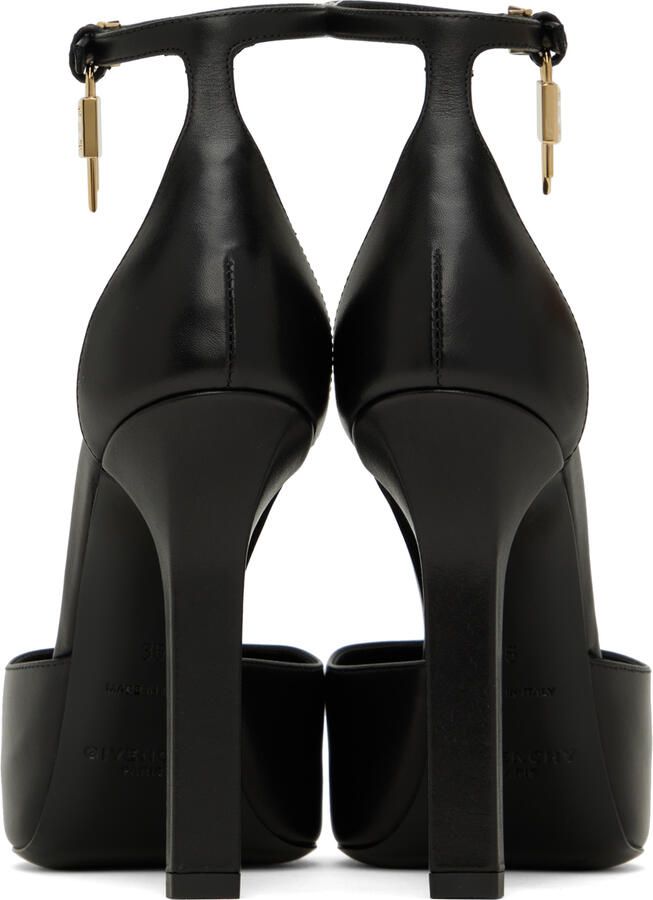Givenchy Black G-Lock Heels - Picture 3