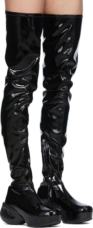 Givenchy Black G Tall Boots