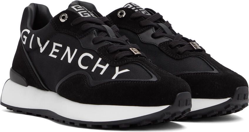 Givenchy Black GIV Runner Low-Top Sneakers - Picture 2
