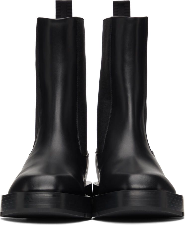 Givenchy Black Leather Chelsea Boots - Picture 2