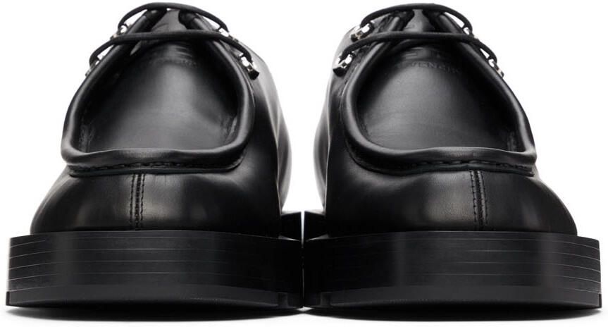 Givenchy Black Leather Squared Derbys - Picture 3