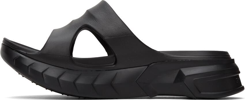 Givenchy Black Marshmallow Sandals - Picture 3