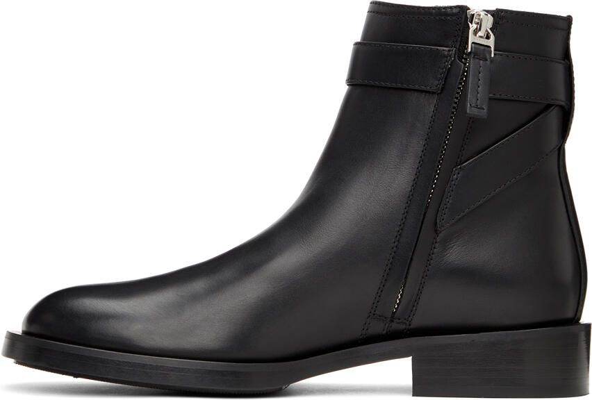 Givenchy Black Padlock Boots - Picture 2