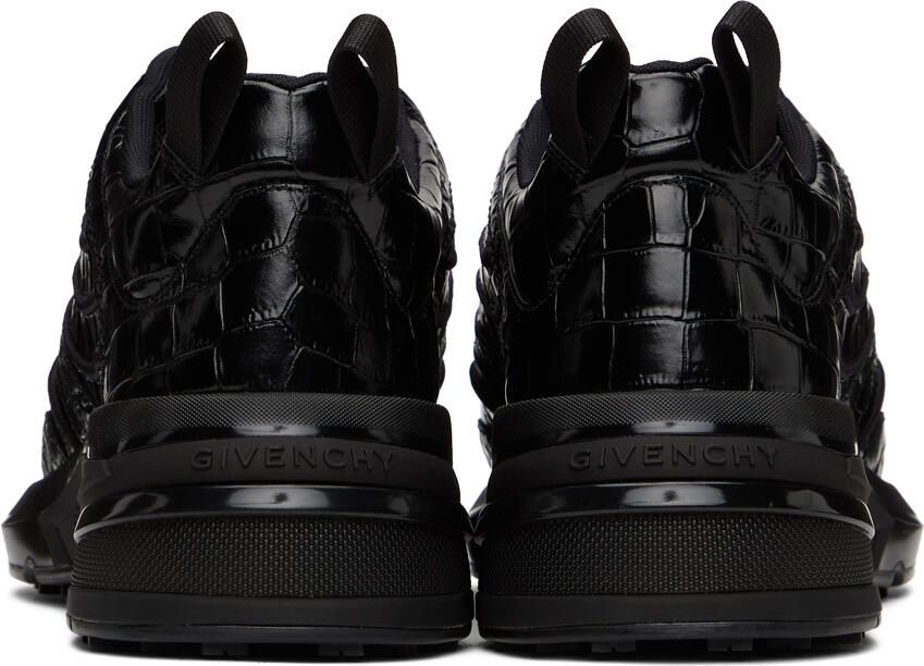 Givenchy Black Patent GIV 1 Sneakers - Picture 2