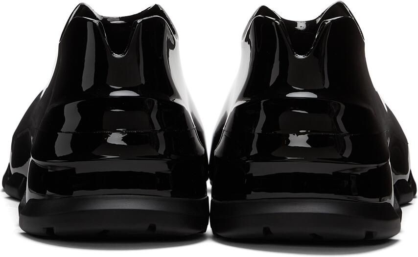 Givenchy Black Shiny Monumental Mallow Low Sneakers