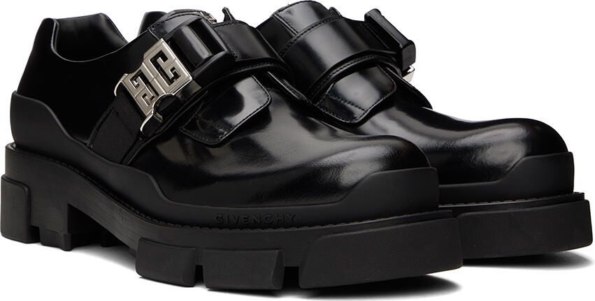 Givenchy Black Terra Derby Oxfords - Picture 2
