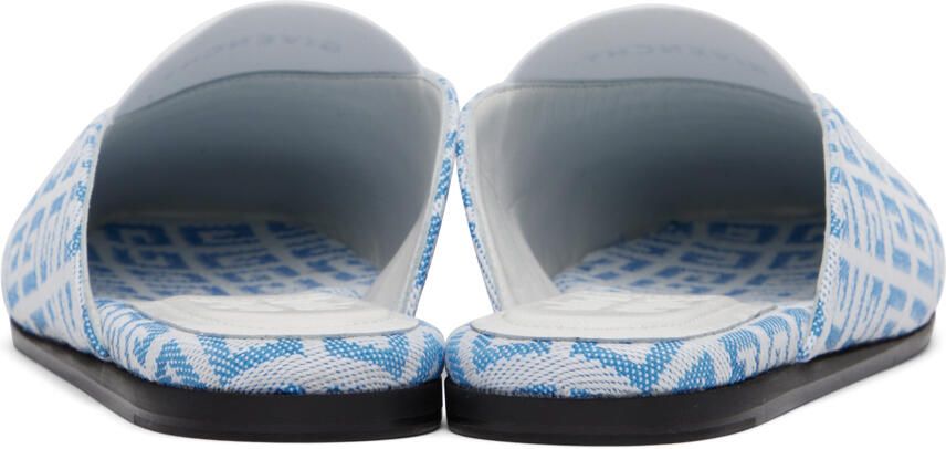 Givenchy Blue Bedford Mules
