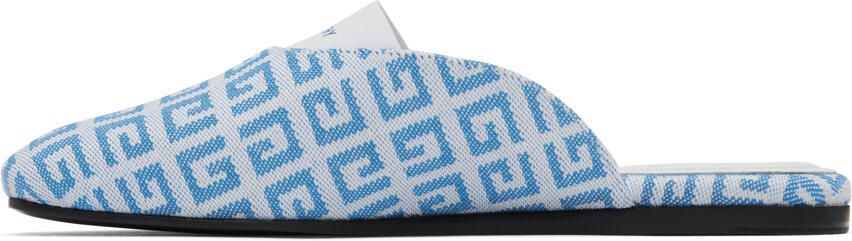 Givenchy Blue Bedford Mules - Picture 4