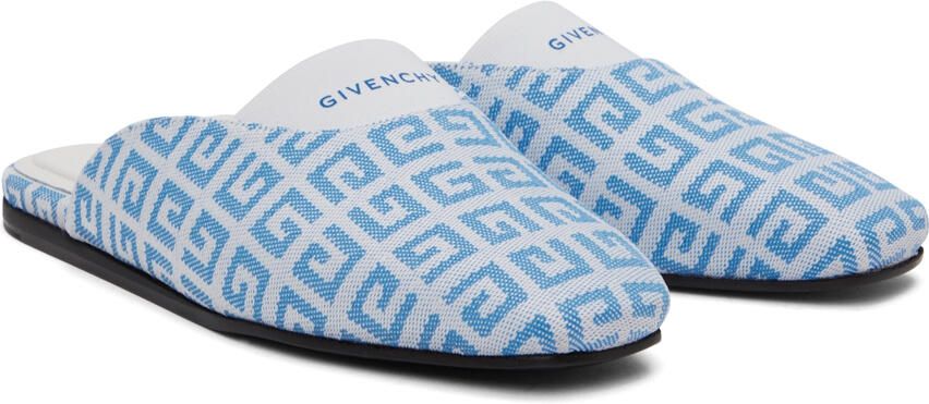 Givenchy Blue Bedford Mules - Picture 2