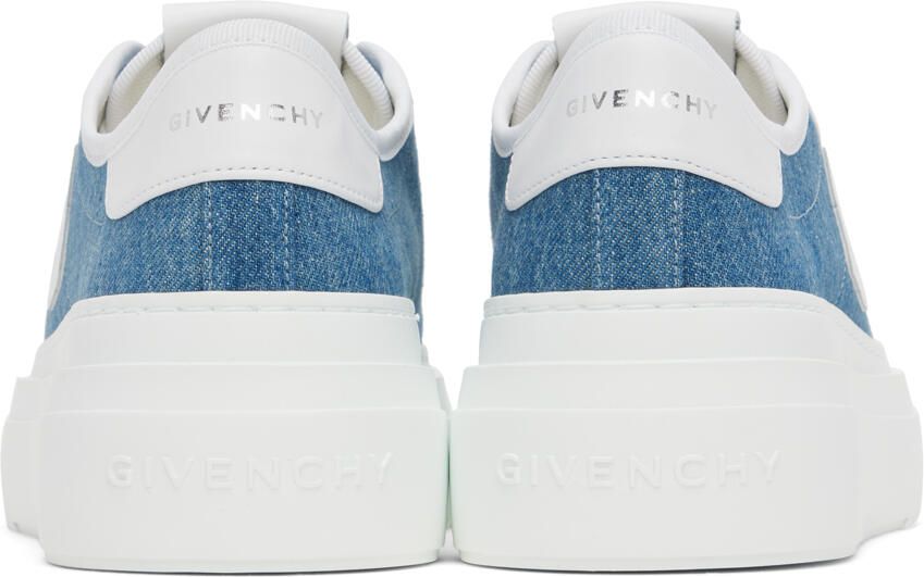 Givenchy Blue City Denim Sneakers