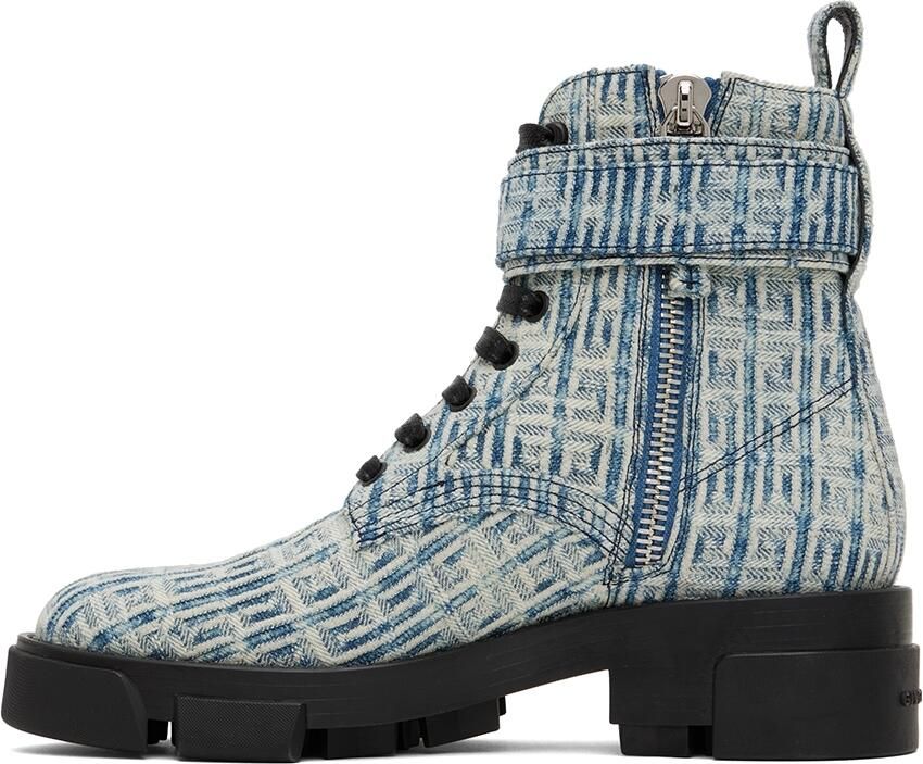 Givenchy Blue Terra Boots - Picture 3