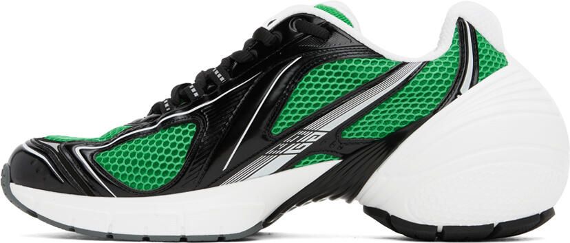 Givenchy Green & Black TK-MX Sneakers - Picture 3