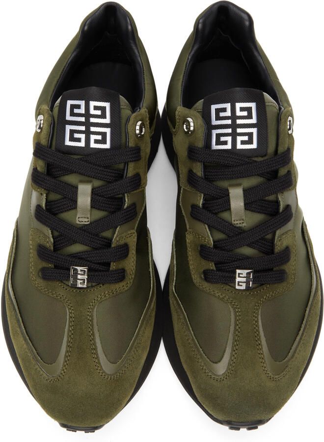 Givenchy Green GIV Sneakers