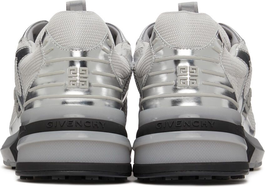 Givenchy Grey & Silver GIV 1 TR Sneakers