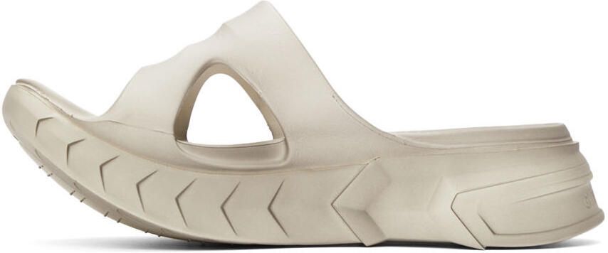 Givenchy Grey Marshmallow Sandals - Picture 4