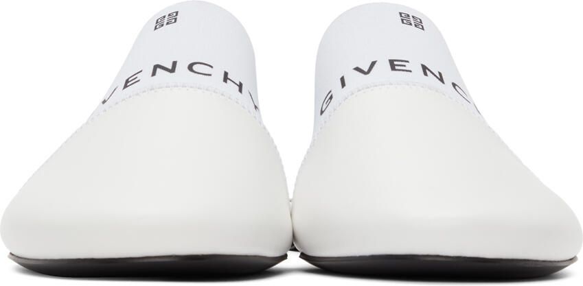 Givenchy Off-White Paris Flat Mules - Picture 3