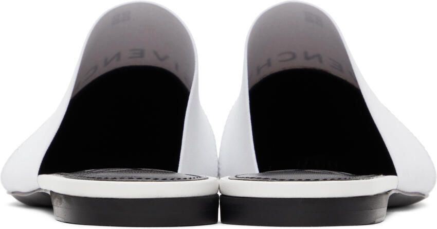 Givenchy Off-White Paris Flat Mules - Picture 2