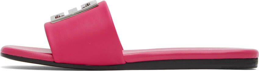 Givenchy Pink 4G Flat Mules - Picture 3